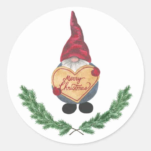 Tomtenシール ラウンドシール (正面)