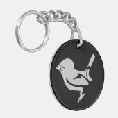 TOMTIT MIROMIROニュージーランド/Aotearoa bird キーホルダー (正面左)