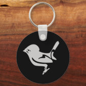 TOMTIT MIROMIROニュージーランド/Aotearoa bird キーホルダー (正面)