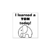 TON 学 Todayスタンプ ラバースタンプ (インプリント)