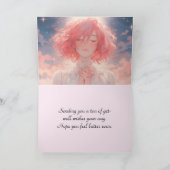 TON OF WISHES GET WELL CARD サンキューカード (内部)