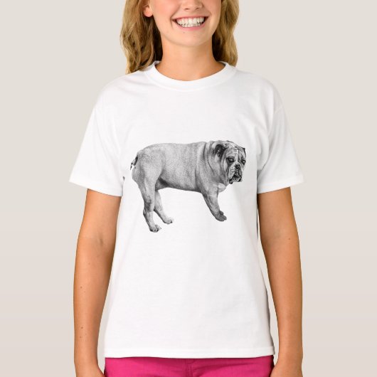Tonal Bulldog Street Tee Tシャツ (正面)