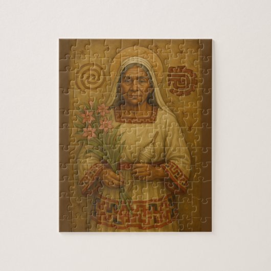 Tonantzin Indigenous Mexican Puzzle - 110 pcs ジグソーパズル (縦)