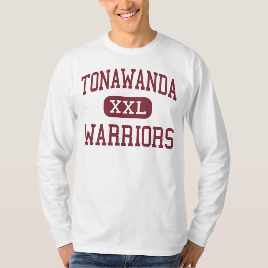 Tonawanda -戦士-高Tonawandaニューヨーク Tシャツ (正面)