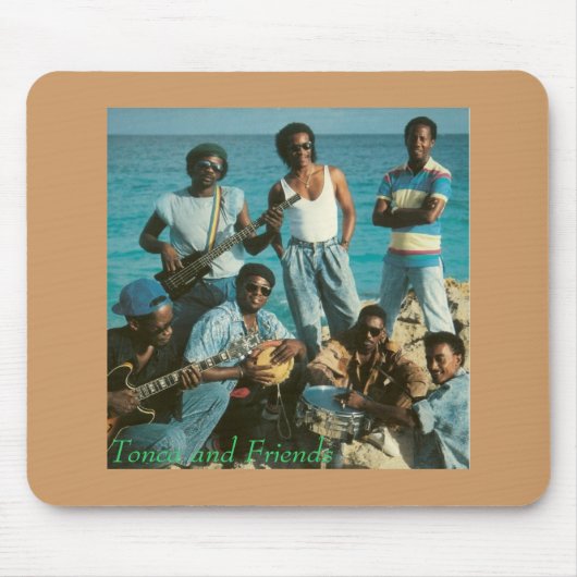 Toncaおよび友人のマウスパッド マウスパッド (正面)