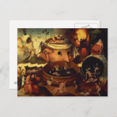 Tondal's Vision by Hieronymous Bosch ポストカード (正面/裏面)