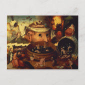 Tondal's Vision by Hieronymous Bosch ポストカード (正面)