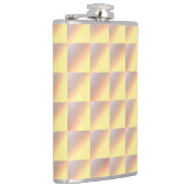 Tone-on-tone squares. フラスク (右)