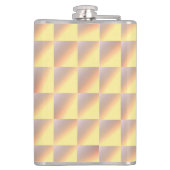 Tone-on-tone squares. フラスク (裏面)