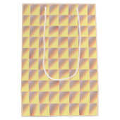 Tone-on-tone Squares. ミディアムペーパーバッグ (裏面)