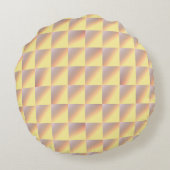 Tone-on-tone squares. ラウンドクッション (裏面)