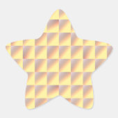 Tone-on-tone Squares. 星シール (正面)