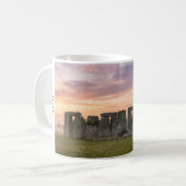 tonehenge England Ancient Stone Circle コーヒーマグカップ (正面左)