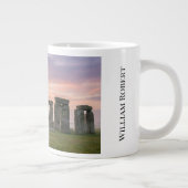 tonehenge England Ancient Stone Circle ジャンボコーヒーマグカップ (右)