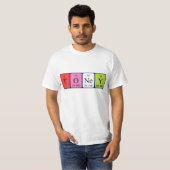 Toney期別テーブル名のシャツ Tシャツ (正面フル)
