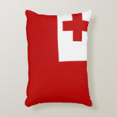 Tonga Flag アクセントクッション (正面(垂直))