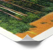 Tongu Mt Trail View of Sabbath Day Point and ポスター (角)