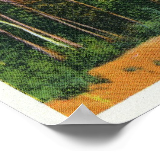 Tongu Mt Trail View of Sabbath Day Point and ポスター (角)