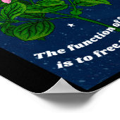 Toni Morrison自由の機能は自由である ポスター (角)