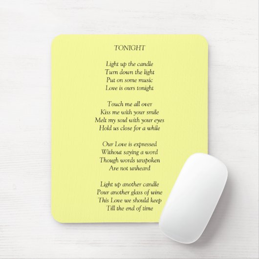 TONIGHT/Love マウスパッド (マウス)