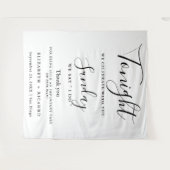 Tonight we celebrate wedding rehearsal dinner sign タペストリー (正面(横))