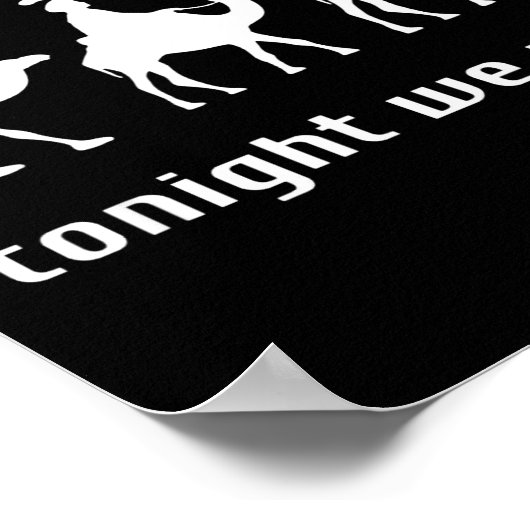 Tonight We Ride, 3 Wise Men, Funny Christian Chris ポスター (角)