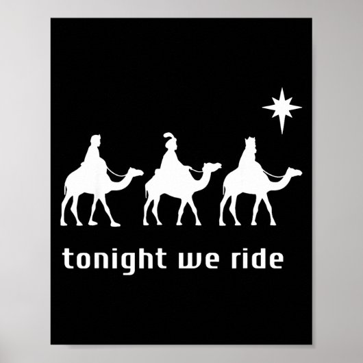 Tonight We Ride, 3 Wise Men, Funny Christian Chris ポスター (正面)