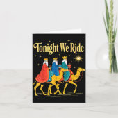 Tonight We Ride Christmas, 3 Wise Men, Christian C カード (正面)