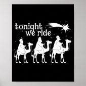 Tonight We Ride Christmas, 3 Wise Men, Christian C ポスター (正面)