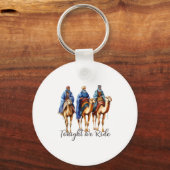 Tonight We Ride Christmas, 3 Wise Men Funny Christ キーホルダー (正面)