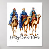 Tonight We Ride Christmas, 3 Wise Men Funny Christ ポスター (正面)