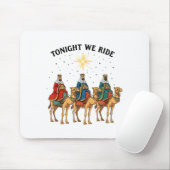 Tonight We Ride Christmas, 3 Wise Men Funny Christ マウスパッド (マウス)