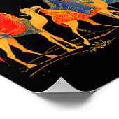 Tonight We Ride Three Wise Christmas Nativity Chri ポスター (角)