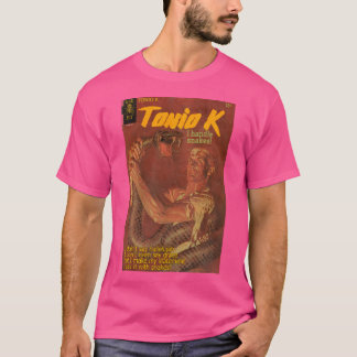 Tonio K Iはヘビを扱う Tシャツ