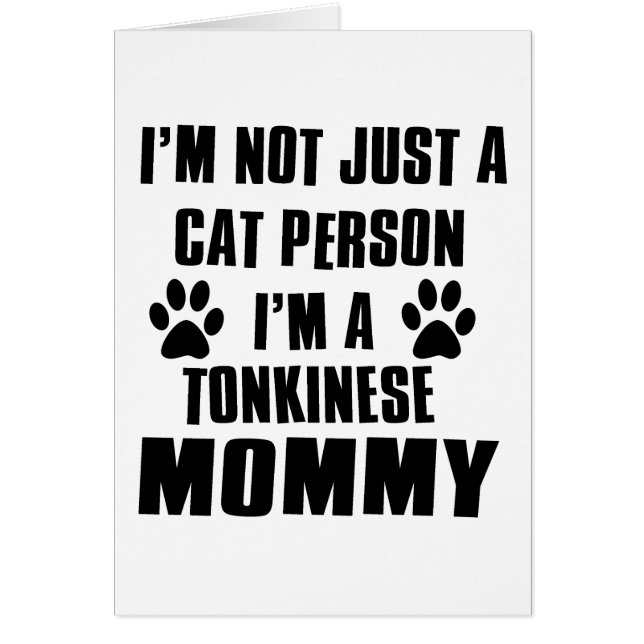 Tonkinese猫のデザイン (正面)