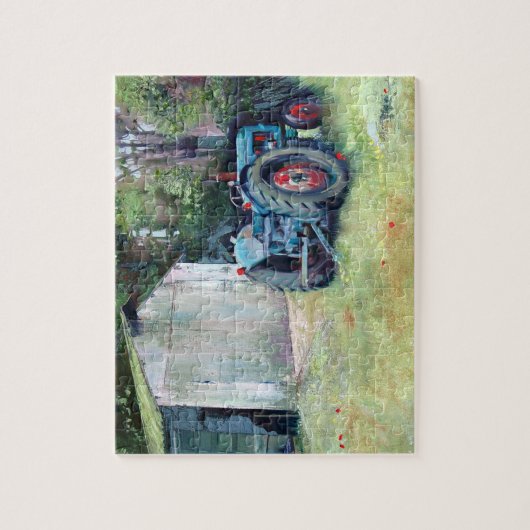 Tonkinson puzzle - T`old tractor ジグソーパズル (縦)