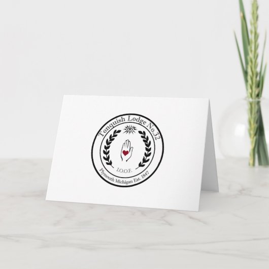 Tonquish IOOFカード サンキューカード (正面)