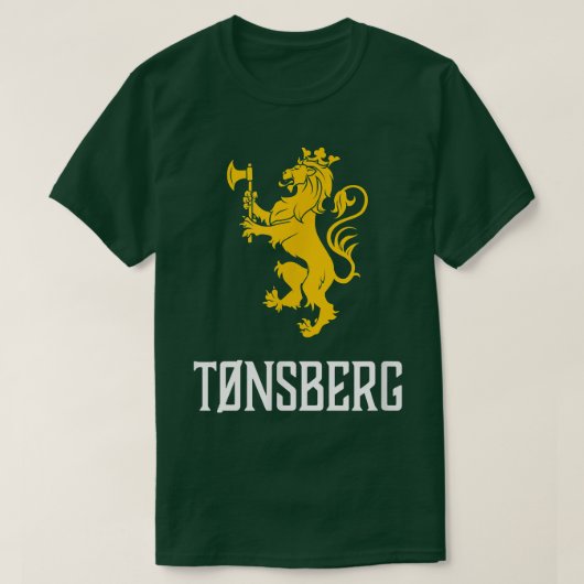 Tonsberg, Norway - Norge, Norwegian  Tシャツ (デザイン正面)