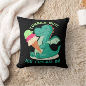 Tonsillectomyの外科扁桃腺のアイスクリーム クッション (ブランケット)