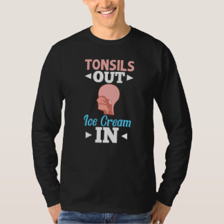 Tonsillectomy Tonsil Removal Recovery Surgery Get  Tシャツ