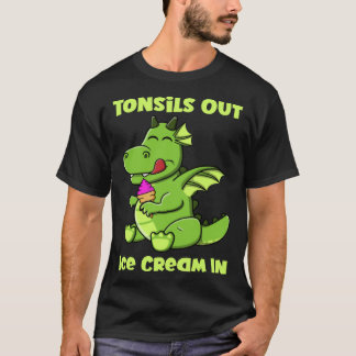 Tonsils Out Tonsillectomy Recovery Tonsils Removal Tシャツ