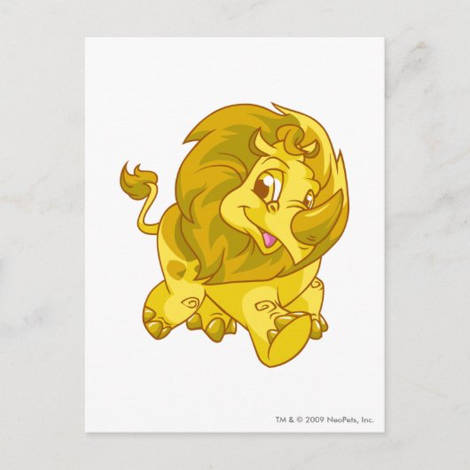 Tonuの金ゴールド ポストカード (正面)