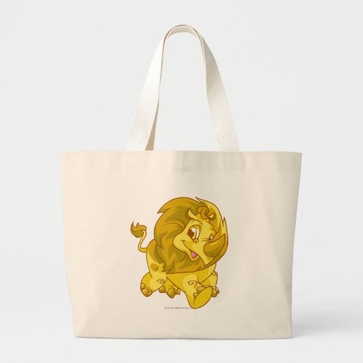 Tonuの金ゴールド ラージトートバッグ (正面)