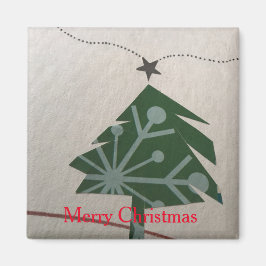 Tony Ciminoによるクリスマスコラージュ付きマグネット マグネット