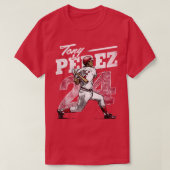 Tony Perez Retro Tシャツ (デザイン正面)