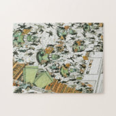 Tony SargによるNY証券取引所での混乱 ジグソーパズル (横)