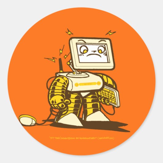 Tony TFTステッカー2 ラウンドシール (正面)