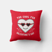 Too カッコいい Valentine's Dayアンチお祝い クッション (裏面)