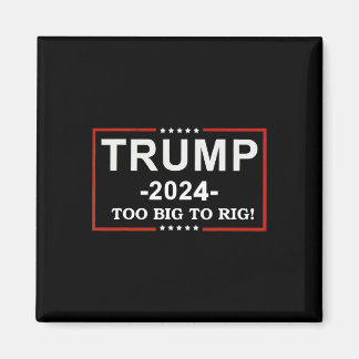 - Too Big To Rigことわざトランプ2024おもしろい引用文 マグネット