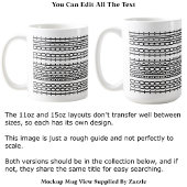 Too Broke To Quit Hidden Message 136BW Work  Coffe コーヒーマグカップ